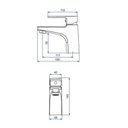 Ver imagem 2 de Misturador monocomando lavatório cromado bica baixa 2875.C26 - DECA