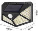 Ver imagem 3 de Luminária Solar 100 Leds C/ Sensor Presença - À Prova D'água