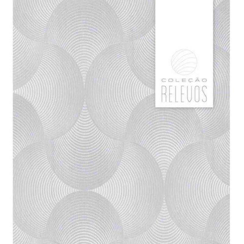 Papel De Parede Textura Cinza Bobinex 3431 - 2