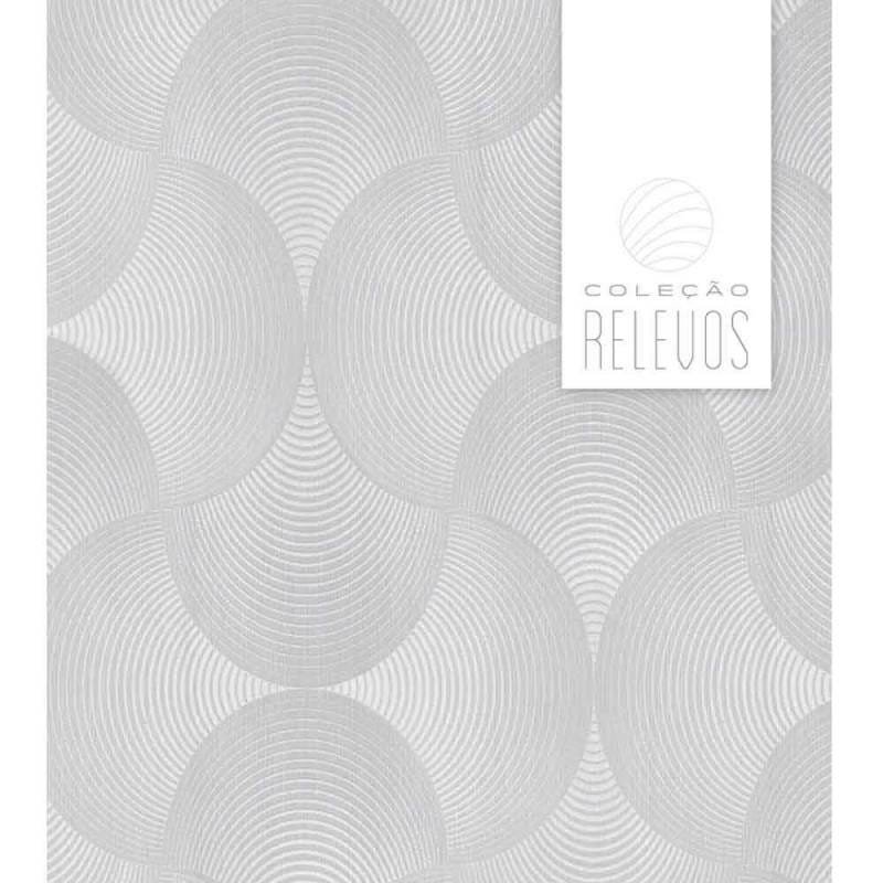 Papel De Parede Textura Cinza Bobinex 3431 - 4