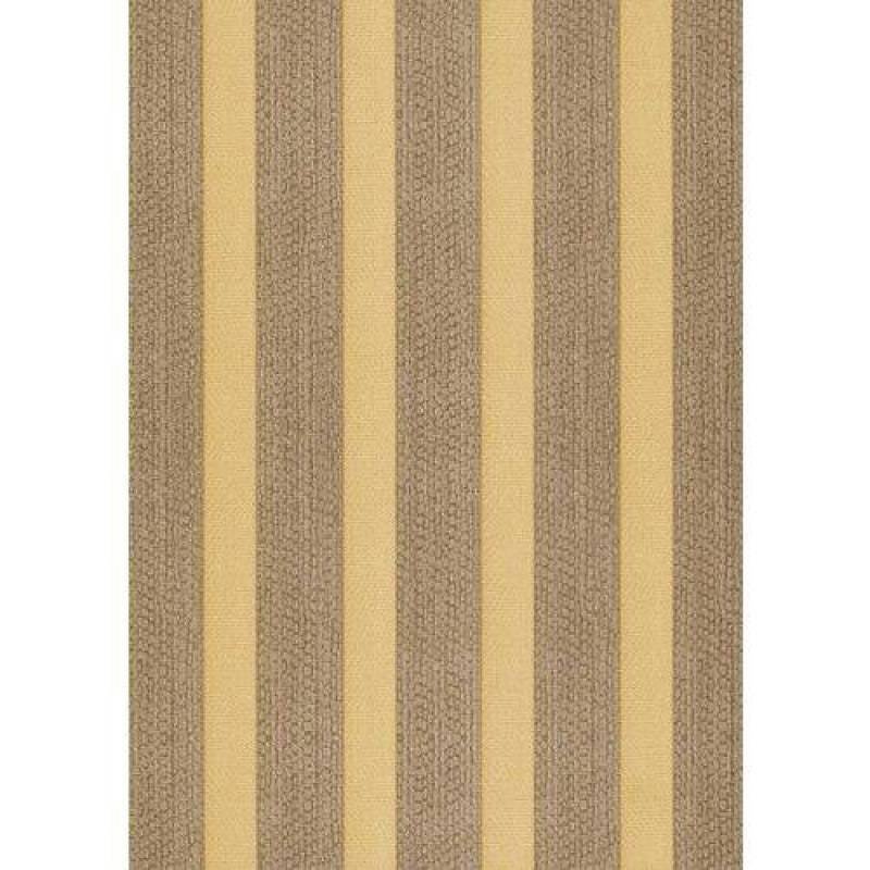 Papel De Parede Classique Bobinex 2815 Listrado Marrom / Ocre - 1