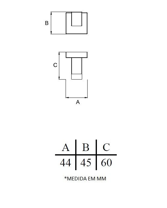 Cabide - Eterna White - 2