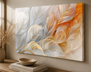 Ver imagem 2 de Quadro Decorativo Tons Pastéis Moderno Elegante Quarto Sala 130x90