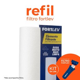 Kit 4 Refis P/ Caixa D'água Fortlev - 2