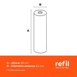 Kit 4 Refis P/ Caixa D'água Fortlev - 3