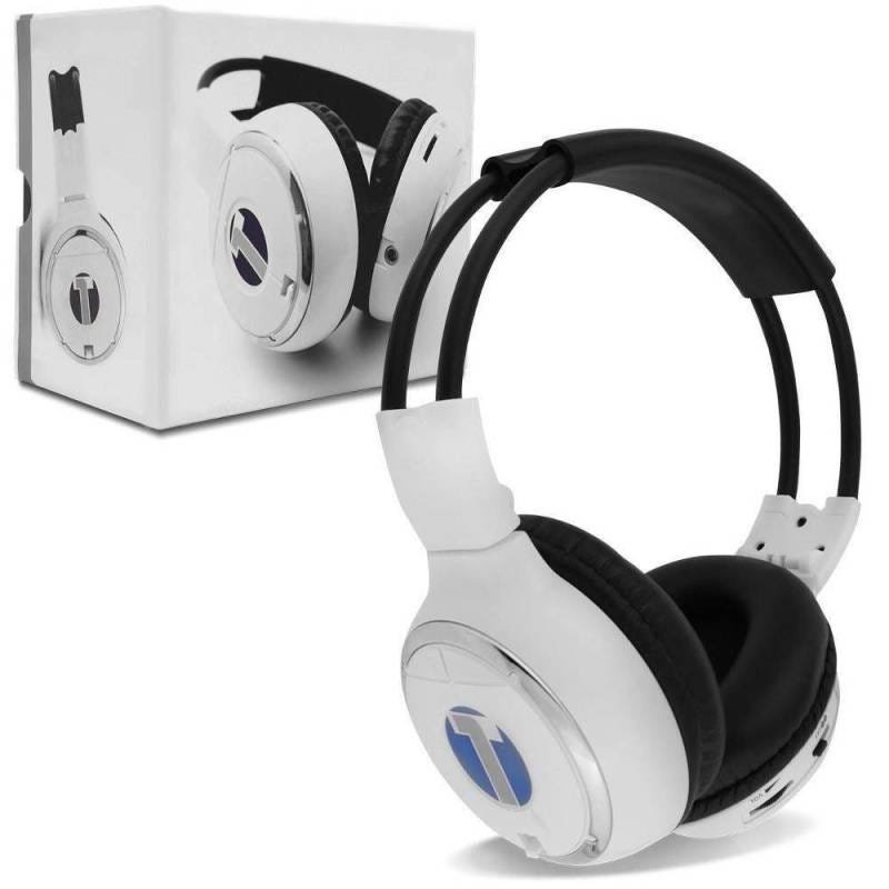 Fone de Ouvido sem Fio Tech One Infravermelho Entrada P2 - Branco - 5