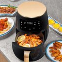 Ver mais imagens de Fritadeira Air Fryer Grande 6l 2400w sem Oleo Painel Digital Cozinha Alimentos Lcd Touch Cozimento