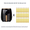 Ver imagem 6 de Fritadeira Air Fryer Grande 6l 2400w sem Oleo Painel Digital Cozinha Alimentos Lcd Touch Cozimento
