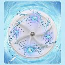 Ver imagem 4 de Máquina de lavar Mini máquina portátil para meias sob calcinha, máquina de lavar turbo ultrassônica