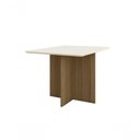 Ver imagem 1 de Mesa de Jantar Helo 120cm Carvalho/off White - Poliman