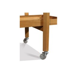 Bar Aparador Olívia 790 c/ Espelho Amêndoa - Jowanel - 4