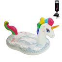 Ver imagem 1 de KIT C/ Boia de Flutuação Unicornio com Glitter - Summer Waves + Bomba de ar