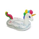 Ver imagem 2 de KIT C/ Boia de Flutuação Unicornio com Glitter - Summer Waves + Bomba de ar