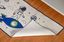 Ver imagem 1 de Tapete Infantil Astronauta Royal 45X100cm Antiderrapante FASTLAR