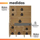 Ver imagem 5 de Armário de Cozinha Compacta 5 Portas 3 Nichos Mandala