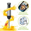 Ver imagem 6 de Mixer de Imersão Bonsenkitchen 500w, 20 Velocidades + Turbo, 4 em 1