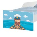 Ver imagem 5 de Cama Infantil Tick Capitão Marinho com Colchão