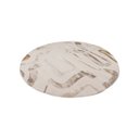 Ver imagem 2 de Tapete Sala Turco Milano 04 Bege-cinza 2,00m Redondo Edantex