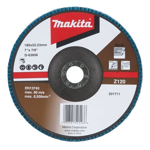 Flap Disco Makita 180mm Grao Z120