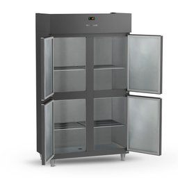 Mini Câmara Congelados Refrimate Preta 4 Portas 220v Mcco4pb - 2