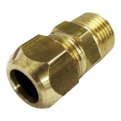 Conexão Dako Flexivel Reta 1/2 Npt Macho, Emmeti