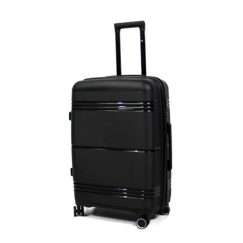 Mala de Viagem Média 23 Kg Slim - Ika - Preta