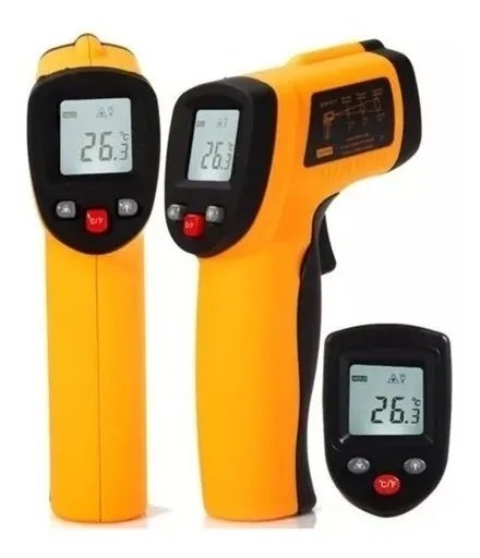 Termometro Laser Digital Industrial Temperatura -50 A 400°c