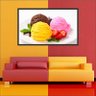 Quadro Decorativo Sorveterias Sorvete Com Moldura Decorar 09 - 3