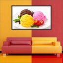 Ver imagem 3 de Quadro Decorativo Sorveterias Sorvete Com Moldura Decorar 09