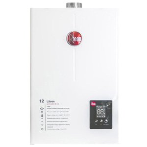 Aquecedor de Água A Gás Gn Digital 12 Litros Bivolt - Rheem