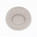 Ver imagem 3 de Poltrona Decorativa Nuvem Fixa Orgânica em Veludo Conforto Firme Natural Loja Sheep