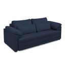 Ver imagem 2 de Sofá Retrátil Elétrico Sala de Estar Nolan Bipartido 175cm Conforto Premium em Couro Azul Marinho G5