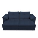 Ver imagem 6 de Sofá Retrátil Elétrico Sala de Estar Nolan Bipartido 175cm Conforto Premium em Couro Azul Marinho G5