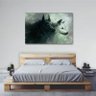 Quadro de Lobos Artístico decorativo Sala Quarto em Tecido - 1
