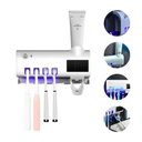 Ver imagem 4 de Kit 2 Suporte Dispenser Esterilizador para Escova e Pasta de Dente com Luz UV Bivolt