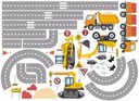Ver imagem 1 de Adesivo Parede Infantil Trator Construção Caminhão Bebe