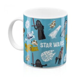 Caneca Star Wars Força Bonecos - 1