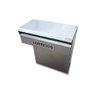 Caixa de Correio Inox Modelo L para Muro - 1