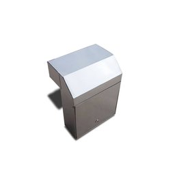 Caixa de Correio Inox Modelo L para Muro - 2