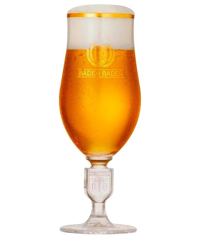 Copo/Taça de Cristal Brasão | Baden Baden - Presente/Festa (Cerveja/Chopp) - 2