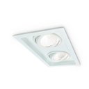 Ver imagem 5 de Spot de Embutir Recuado Branco Quadrado Duplo para PAR20 Opus