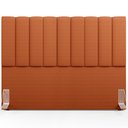 Ver imagem 5 de Cabeceira Cama Box Casal King 195 cm Dália W01 Tecido Terracota - Lyam Decor