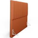 Ver imagem 6 de Cabeceira Cama Box Casal King 195 cm Dália W01 Tecido Terracota - Lyam Decor