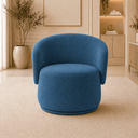 Ver imagem 1 de Poltrona Decorativa Beatriz Orgânica Suede Sala Estar Recepção Quarto