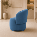 Ver imagem 2 de Poltrona Decorativa Beatriz Orgânica Suede Sala Estar Recepção Quarto