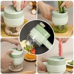 Mini Processador Eletrico Triturador de Alimento Recarregavel Unyhome - 7