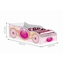 Ver imagem 2 de Cama Infantil com Colchão Rosa