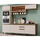 Ver imagem 1 de Cozinha Modulada Henn Connect 7 Peças (2 Aéreos+2 Balcões+1paneleiro+2complemento) Cpt94 Duna/