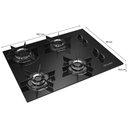 Ver imagem 7 de Cooktop Mueller 4 Bocas Queimador Ultra Chama Mcg4bb Bivolt