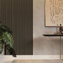 Ver imagem 2 de Placa Painel Ripado Decorativo Inspirazzo Kit Com10 Placas:preto